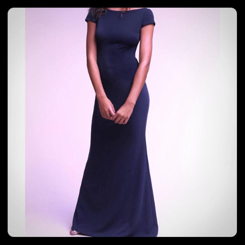 BHLDN Katie May Madison dress navy NWT